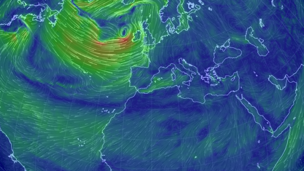 Wind Earth Map: Wind Patterns Map – ZQDN